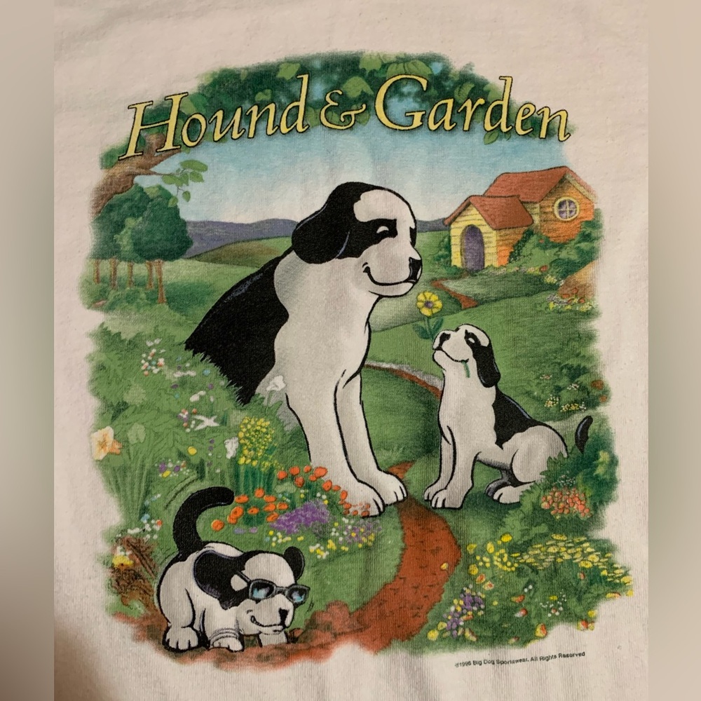 1996 Big dogs Hound & Garden Tee